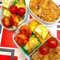 2025/5/10娘と私の弁当|なかみほさん
