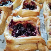 Mini Blueberry Pies ミニブルーベリーパイ|Reiko Momさん