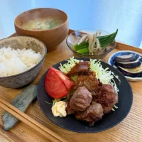 砂肝の唐揚げ定食|pontalさん