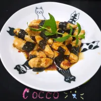 ピリ辛海苔巻きささみ✨