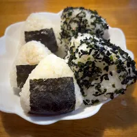 夫のおにぎり🍙弁当|もえさん