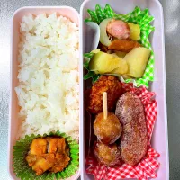 甘辛チキンスティック&ポテト弁当|あおのりさん