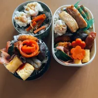 今日の旦那と私のお弁当| sacchan( ﾐΦﻌΦ)ฅさん