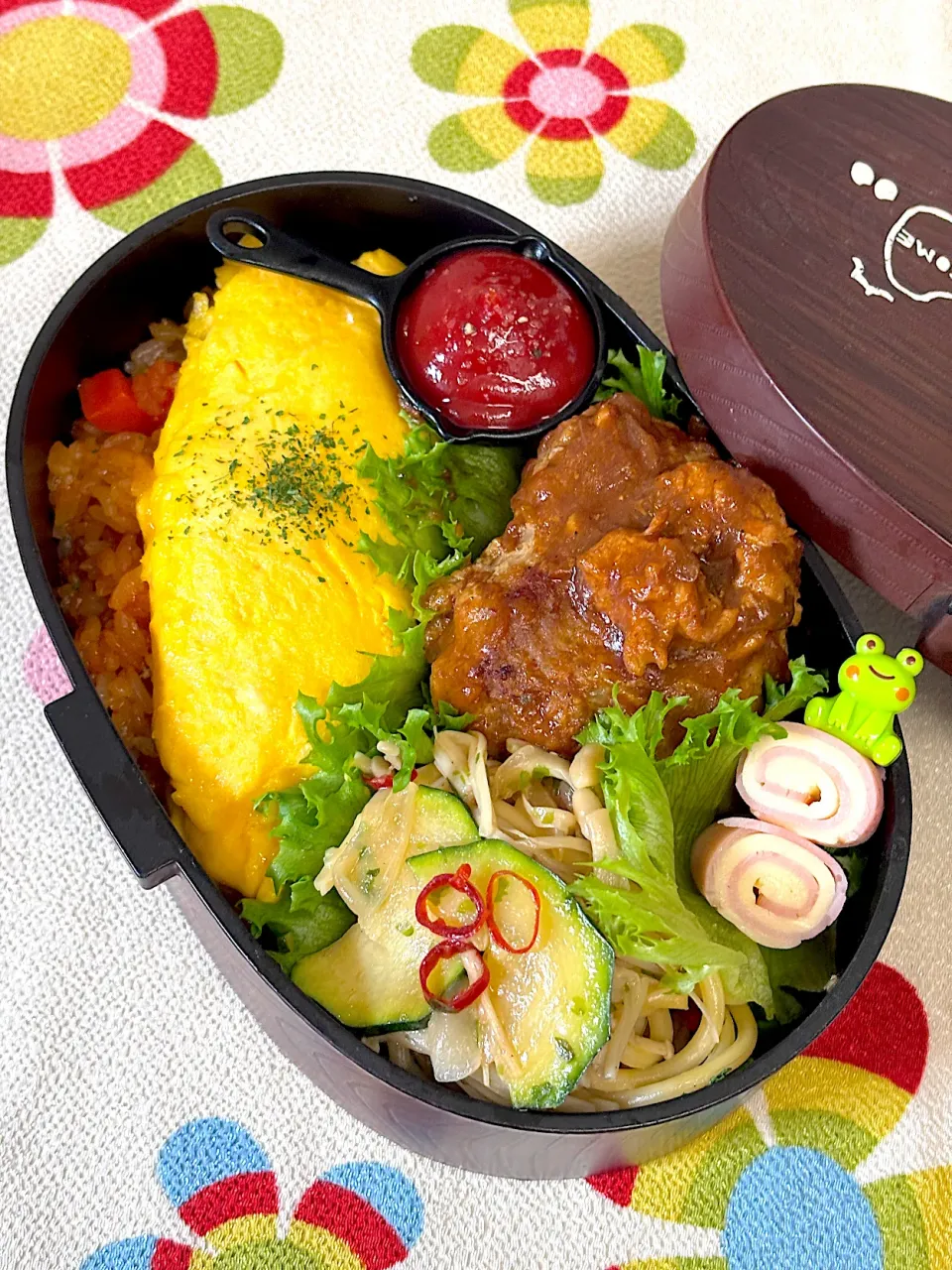 ハンバーグ弁当|Chiharϋnさん