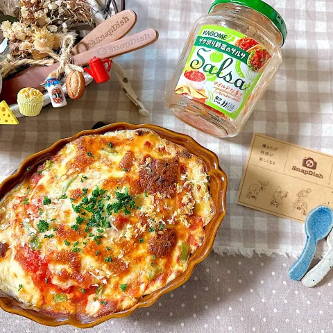 「サルサ」を使ってみたSnapdishの料理・レシピ写真:サルサドリア
カゴメ『サルサ』使用