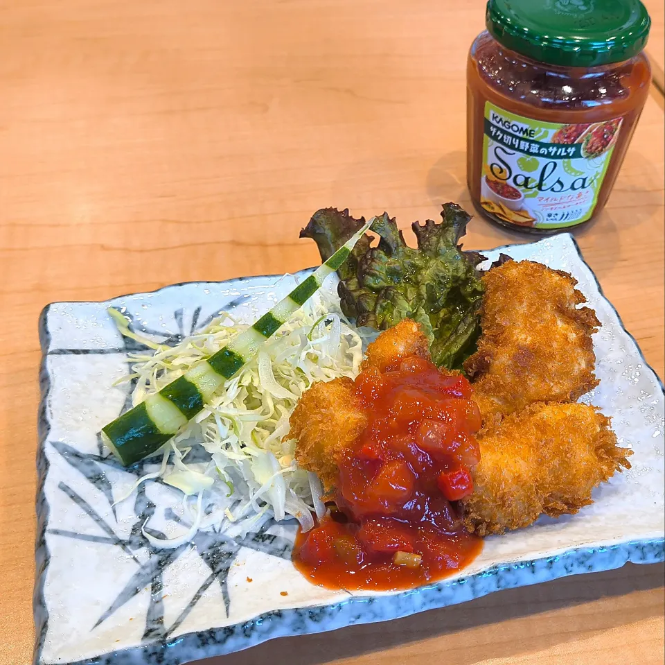 パンガシウスのフライ サルサソース|やかんちゃんさん