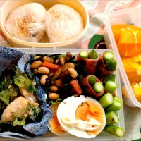 梅酢🍙　鶏梅紫蘇焼弁当|まゆみさん