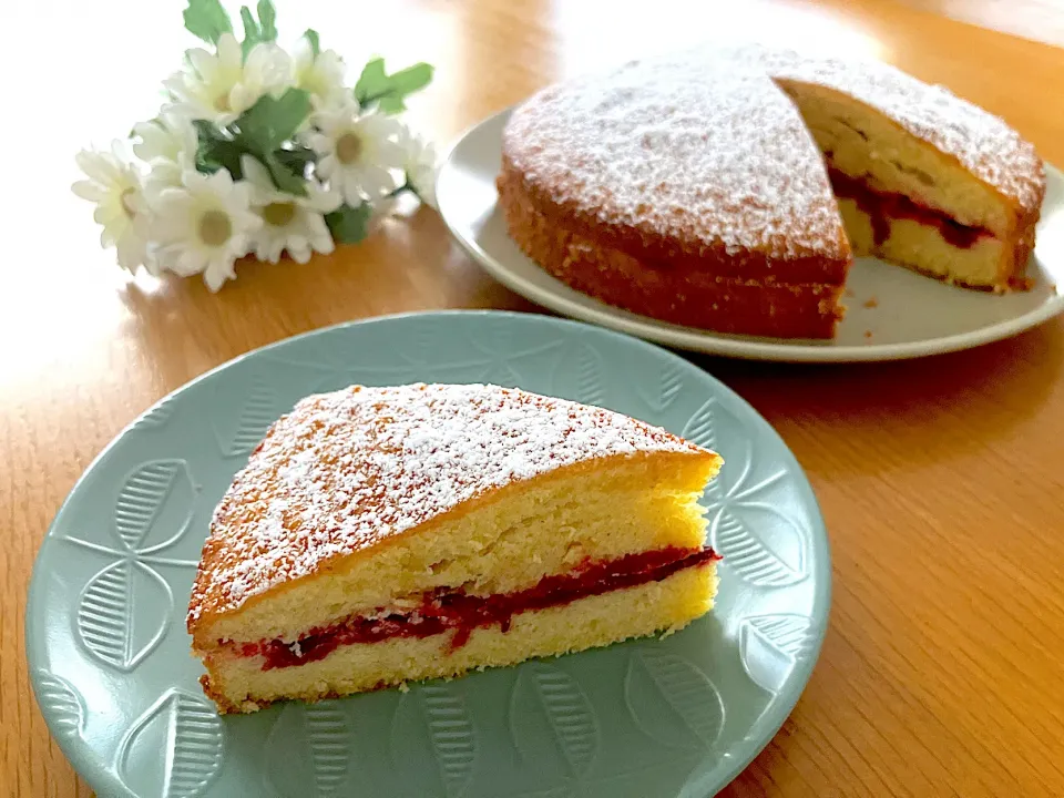 ＊ヴィクトリアサンドイッチケーキ🍰＊|＊抹茶＊さん