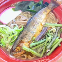 ＊初夏のあまごそば♪＊|ultramarineさん