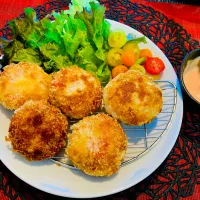 ✩.*˚かにはんぺんコロッケ