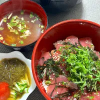 マグロ漬け丼|🍒ふみりん🍒さん