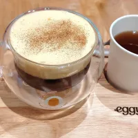 Iced egg coffee @ Eggyolk hcmc D1😍💋🥚☕|🍒lynnlicious🍒さん