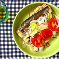 イスタンブール風？　サバサンド🥖|リヒトさん