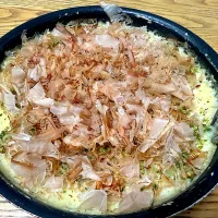 鶏と魚介のダブルスープ香る山芋塩鉄板|さくたろうさん