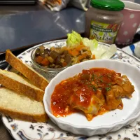 チキンのサルサチーズ煮|いのっちさん