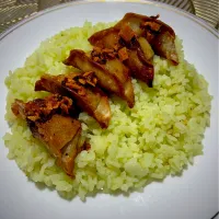 They called it Paotsin just fried dumplings and coconut pandan rice| Ahnneさん