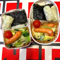 2025/6/11娘と私の弁当|なかみほさん
