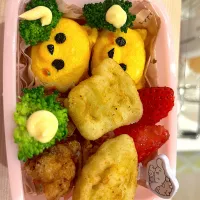 年少お弁当|なかまるつうさん