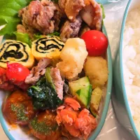 唐揚げ弁当🍱|みみさん