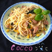 味噌󠄀さば缶を使ったパスタ✨|cocco+さん
