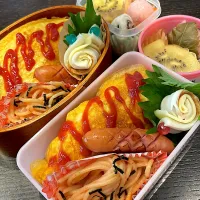 オムライス弁当| 雑草シェリーさん