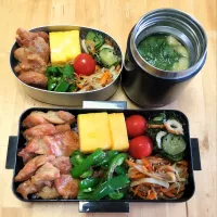 5/13　夫弁当と息子弁当|ゆうゆうさん