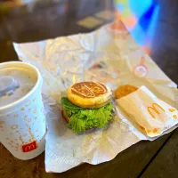 マックグリドルにレタスもりもり|かっちゃん杉さん