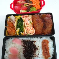 🍀2025/0613(金)ハンバーグ弁当|ともちんさん