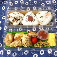 鶏ムネとジャガイモのカリカリ焼き弁当2|SaDaさん