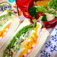 わんぱくサンド弁当🥪