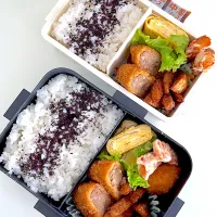 メンチカツ弁当！|ikumonさん