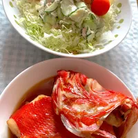 金目鯛の煮付け🐟|のんさんさん