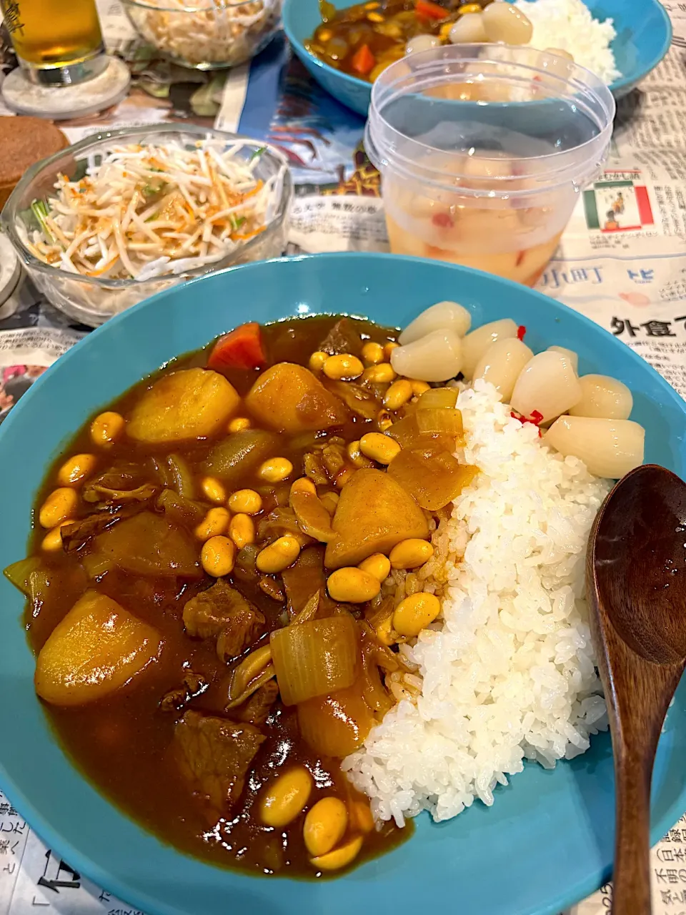 自宅でカレー🍛😋|すかラインさん