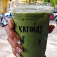 Matcha latte 😍😋😎💋 Hcmc saigon post office Katinat Coffee|🍒lynnlicious🍒さん