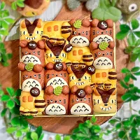トトロとネコバスのちぎりパン😃| AXさん