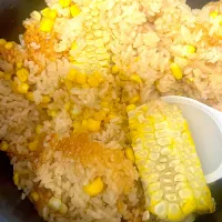 とうもろこしご飯🌽| 🌿さたん🌿さん