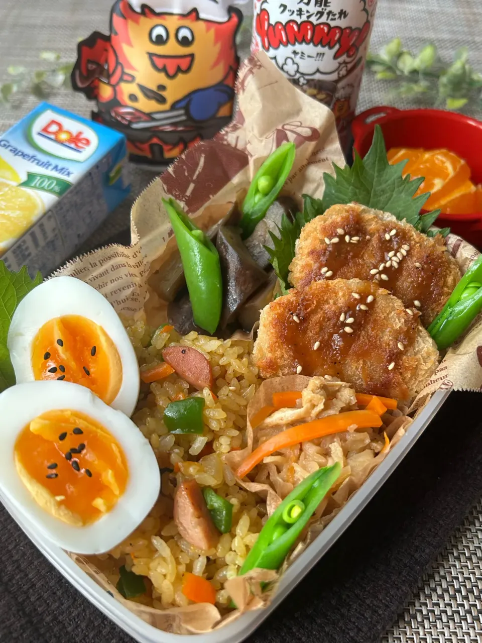 【今週いつかのお弁当】ドライカレー弁当|まなまな♡さん