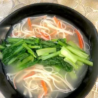 小松菜の煮浸し〜カニかまあんかけ〜🦀|うーくーちゃんさん