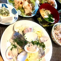 身体に優しい晩御飯🍚