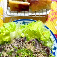 鰹のタタキ　春巻き|4jinoanataさん