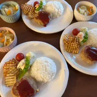 ハンバーグプレート|さあママさん