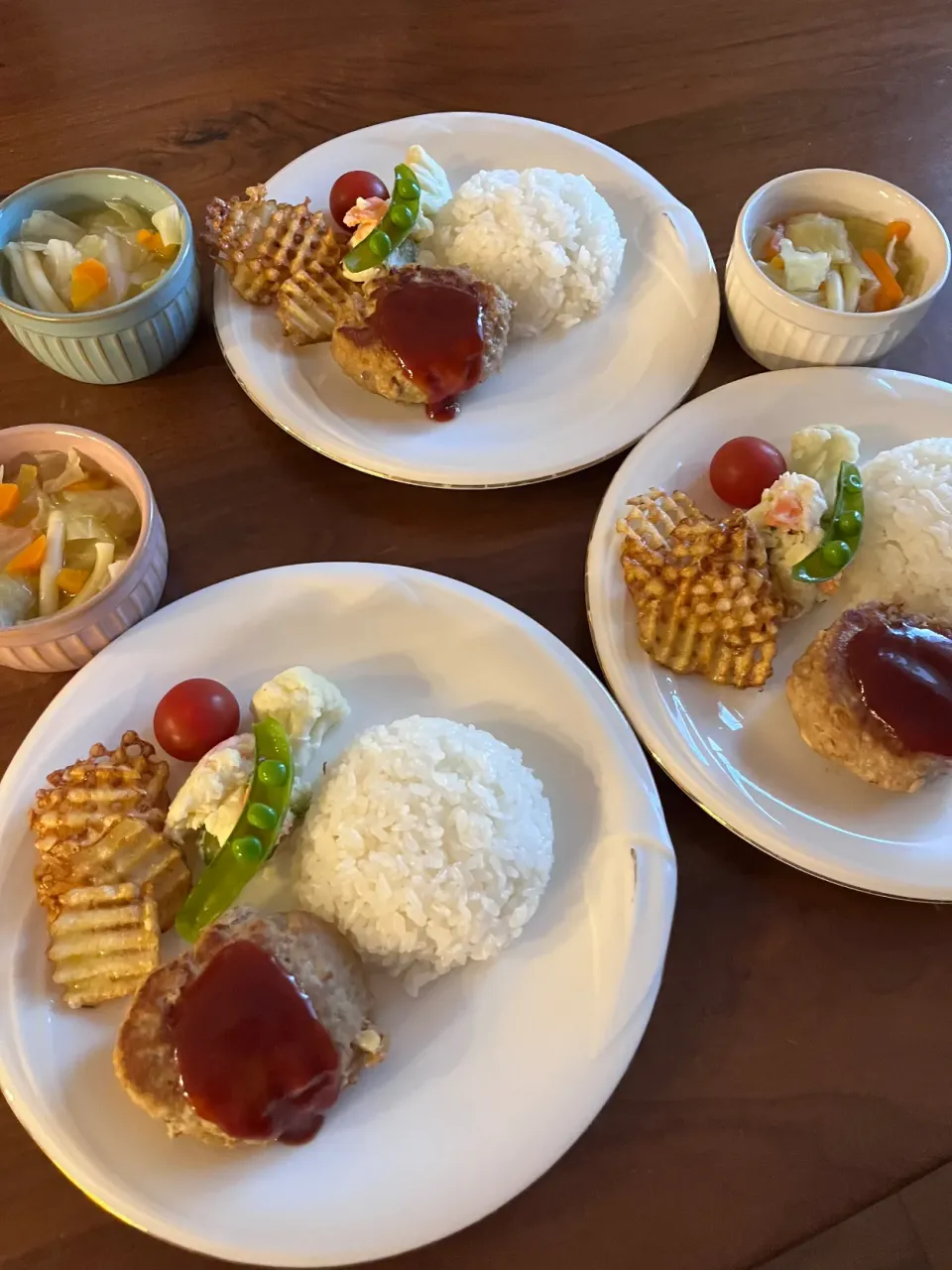 ハンバーグプレート|さあママさん