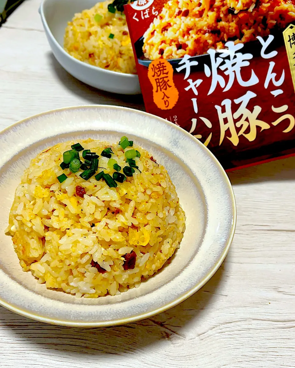 くばら　とんこつ焼豚チャーハン|もっさんさん