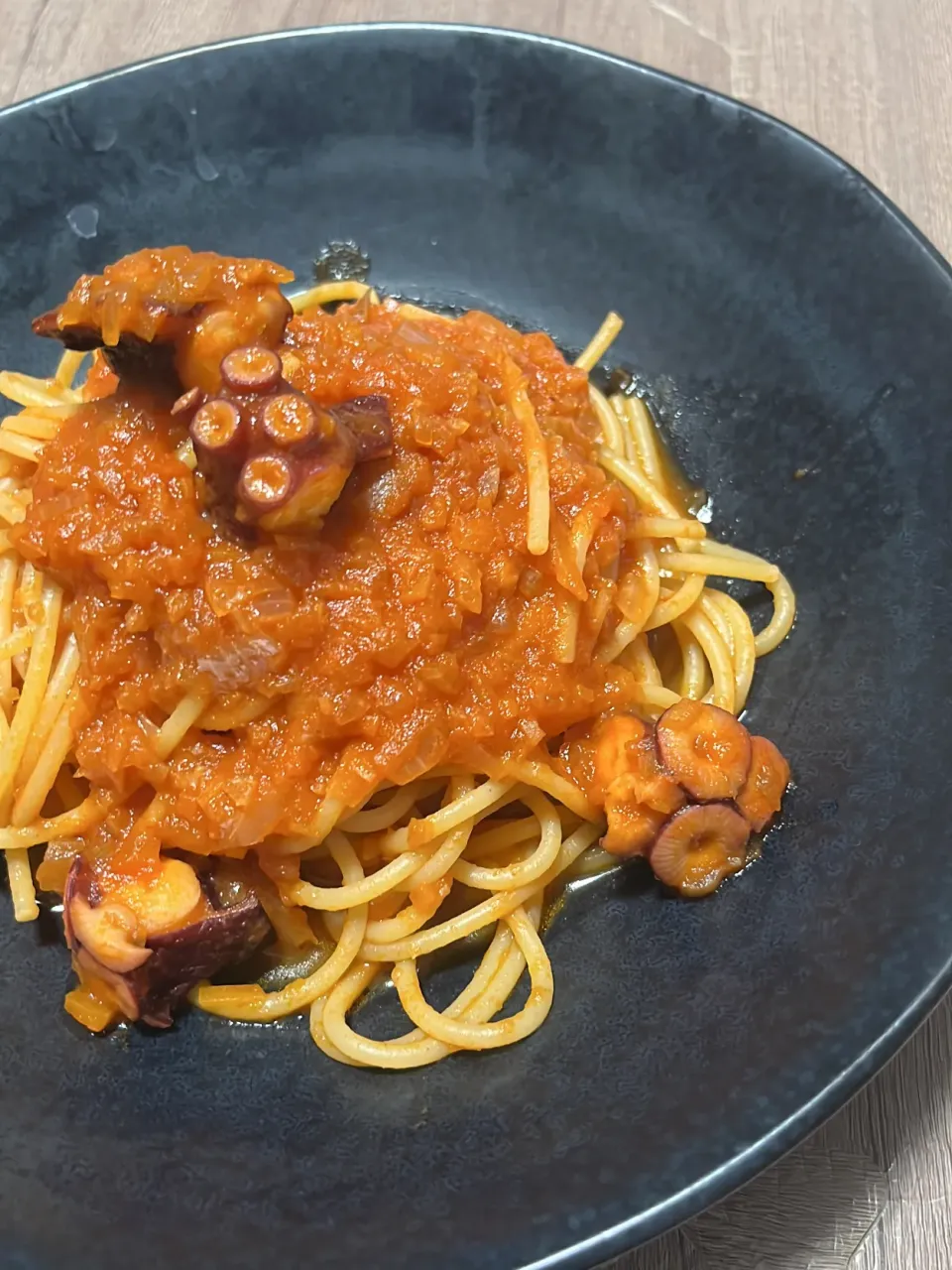 タコのパスタ|TDさん