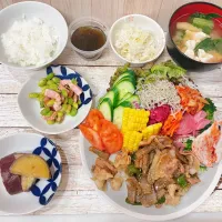 豚肉入りピーマンとこんにゃくのきんぴら| chou  chouさん