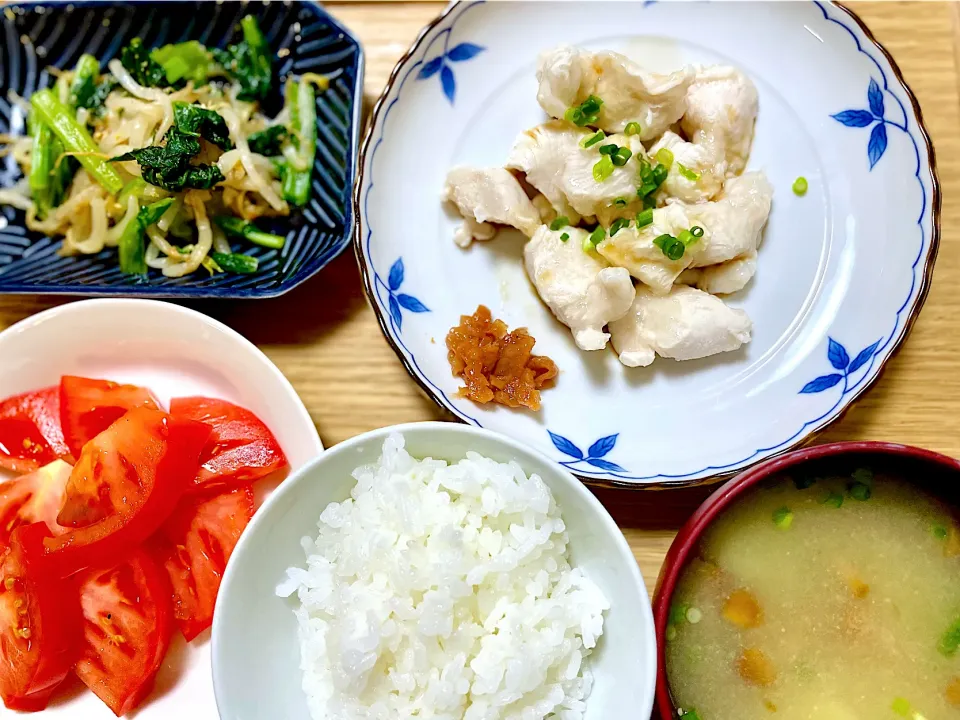 つるんとささみの梅肉添え|ふわふわさん