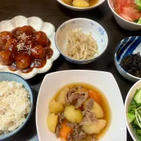 肉団子、肉じゃが、他|tatsuponさん