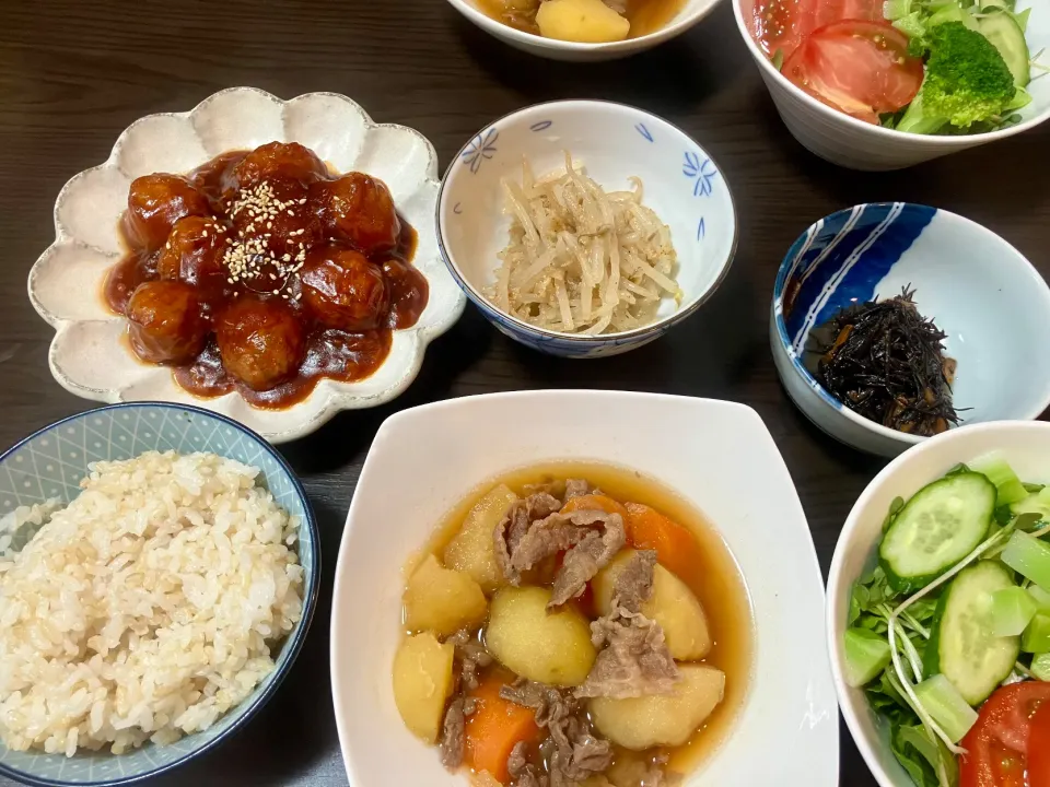 肉団子、肉じゃが、他|tatsuponさん