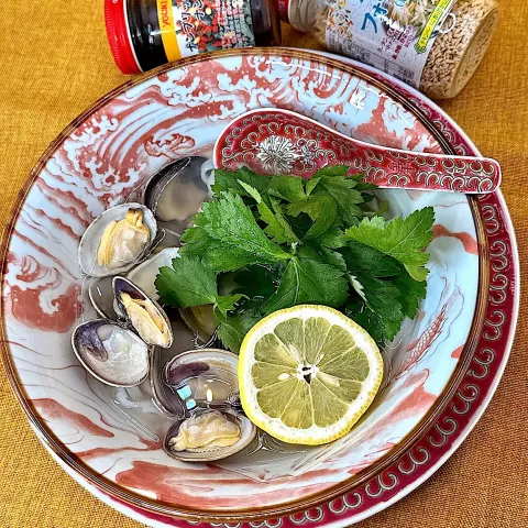 「フォースープ（顆粒）」を使ってみたSnapdishの料理・レシピ写真:アサリのフォー   🇻🇳