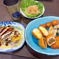 夫の お土産で晩ご飯|sakuramochiさん